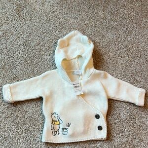 hanna Andersson Winnie The Pooh hoodie- SIZE 3-6 month (60)